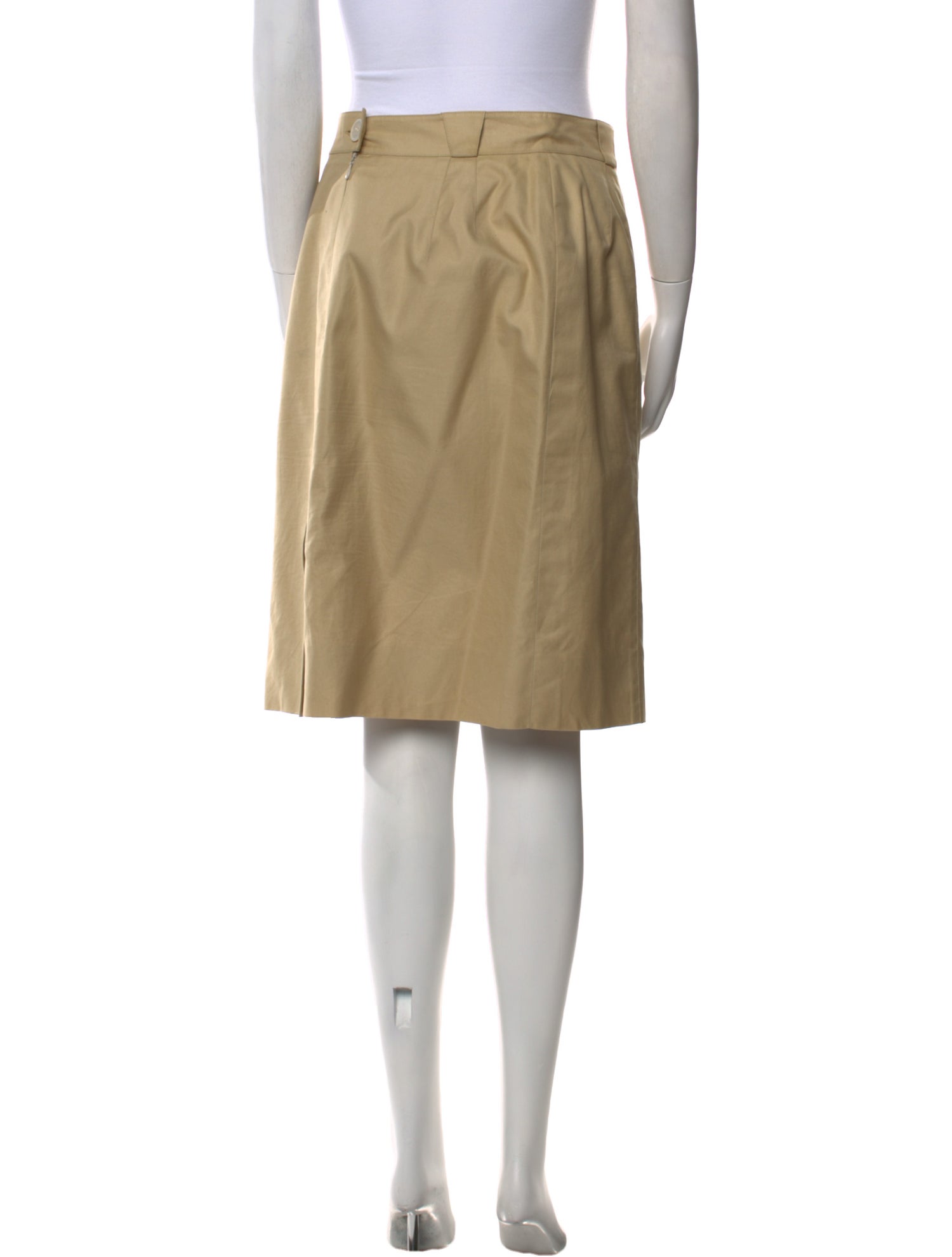 Hermès 1980's Knee-Length Skirt